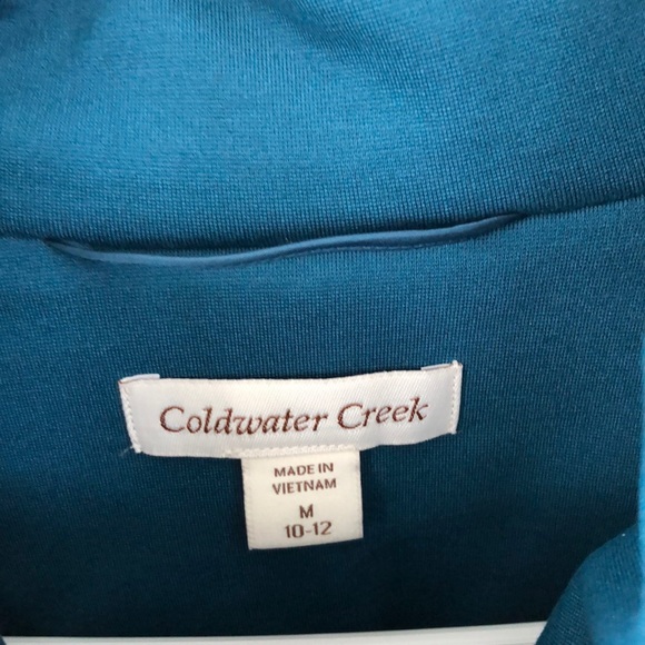 Teal Coldwater Creek Vest - Picture 3 of 8